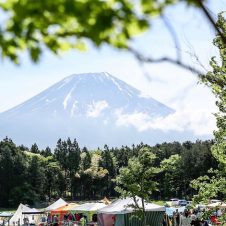 富士山が目の前にドーン！　キャンプインには最高の時季の「青空camp」代表にインタビュー