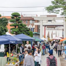 街の魅力を知る街なかフェス、街なかマルシェ。結い市は今年８回目の開催